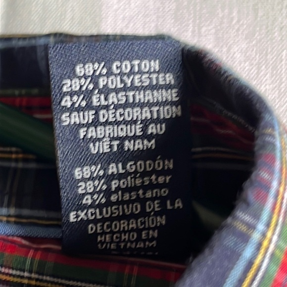 Chaps Plaid Shirt - Picture 4 of 6